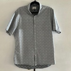 Civil Society Rose floral button up XL